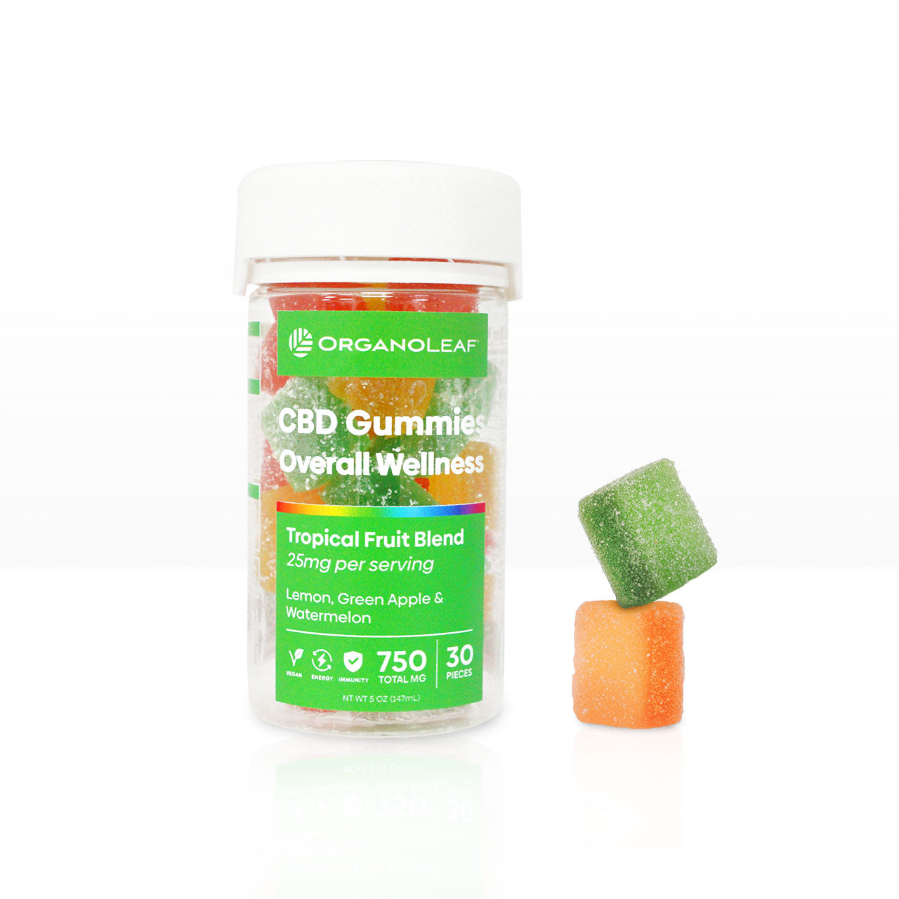 Hemp Sugar Gummies - Overall Wellness