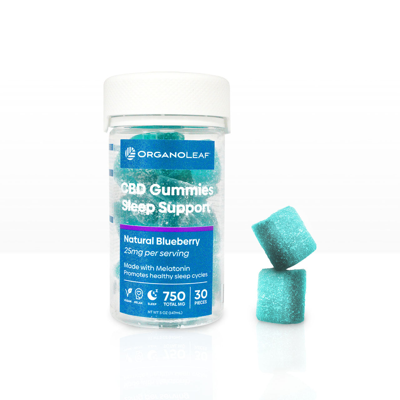 Hemp Sugar Gummies - Sleep Support