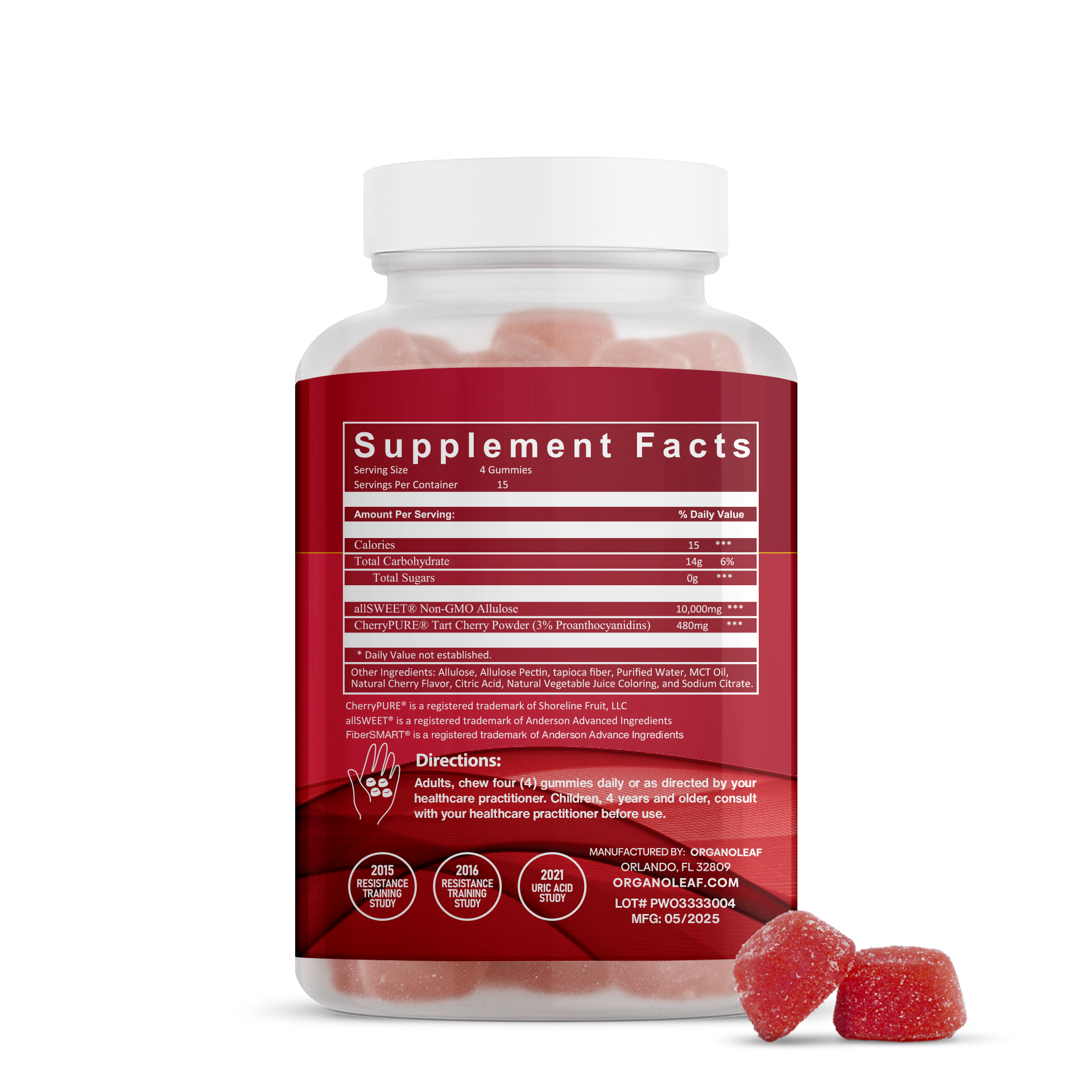 Muscle & Exercise Recovery (Featuring CherryPURE®)