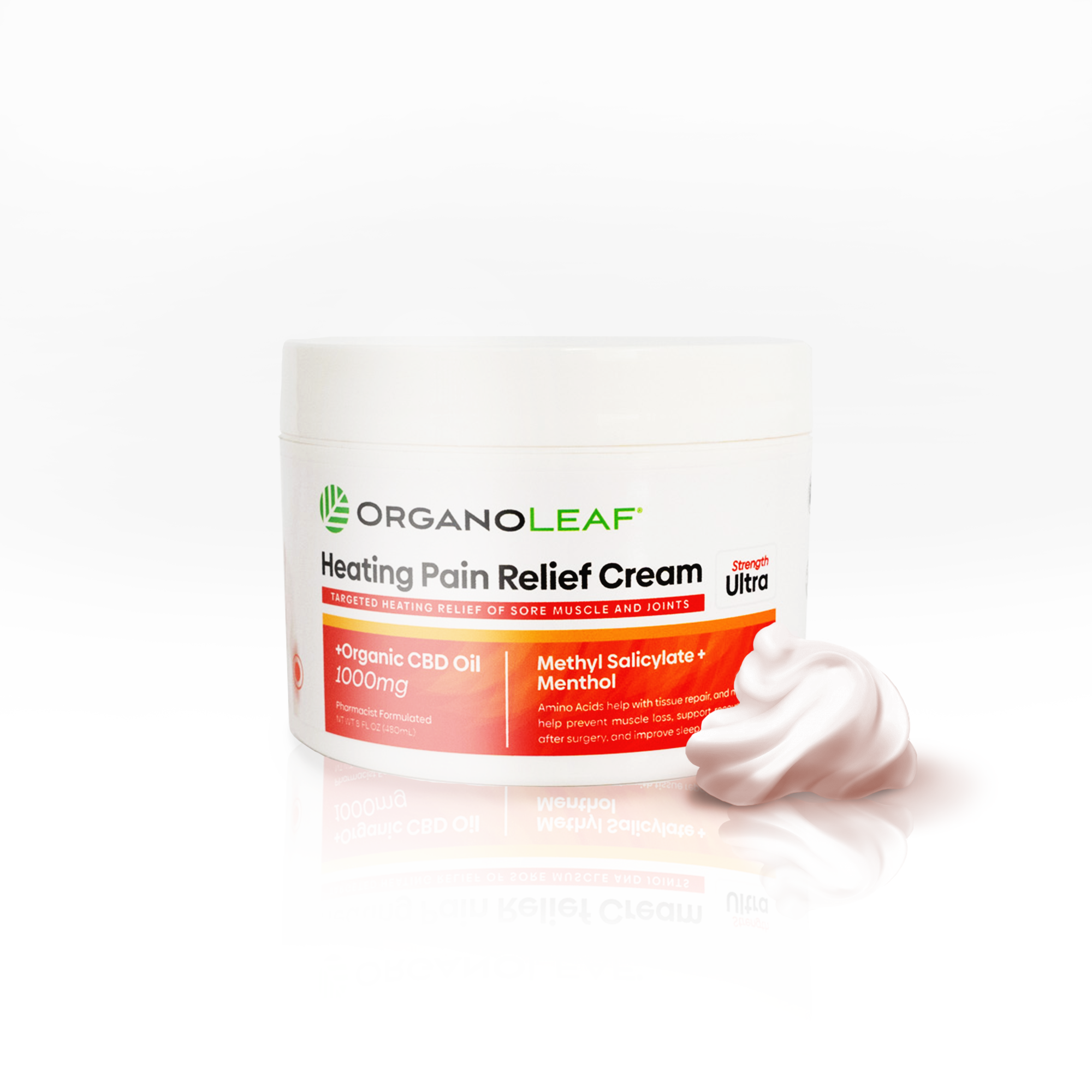 CBD Heating Pain Relief Cream
